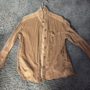 Brown corduroy Hollister jacket